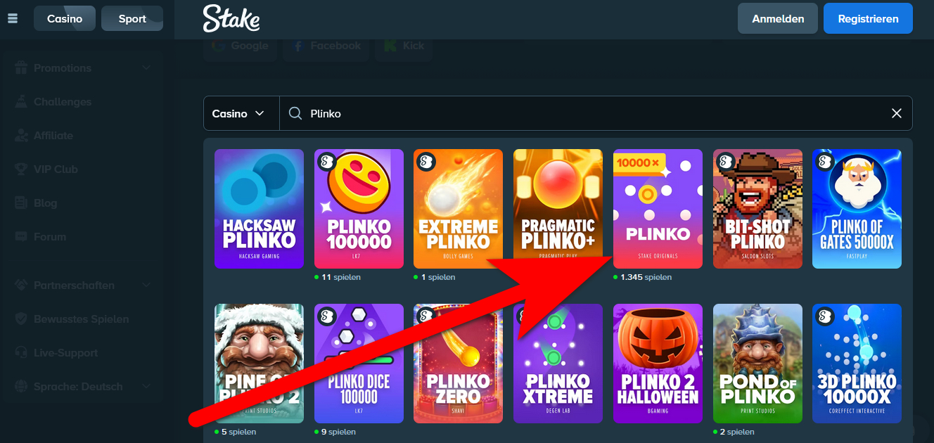 Plinko Guide Step 3